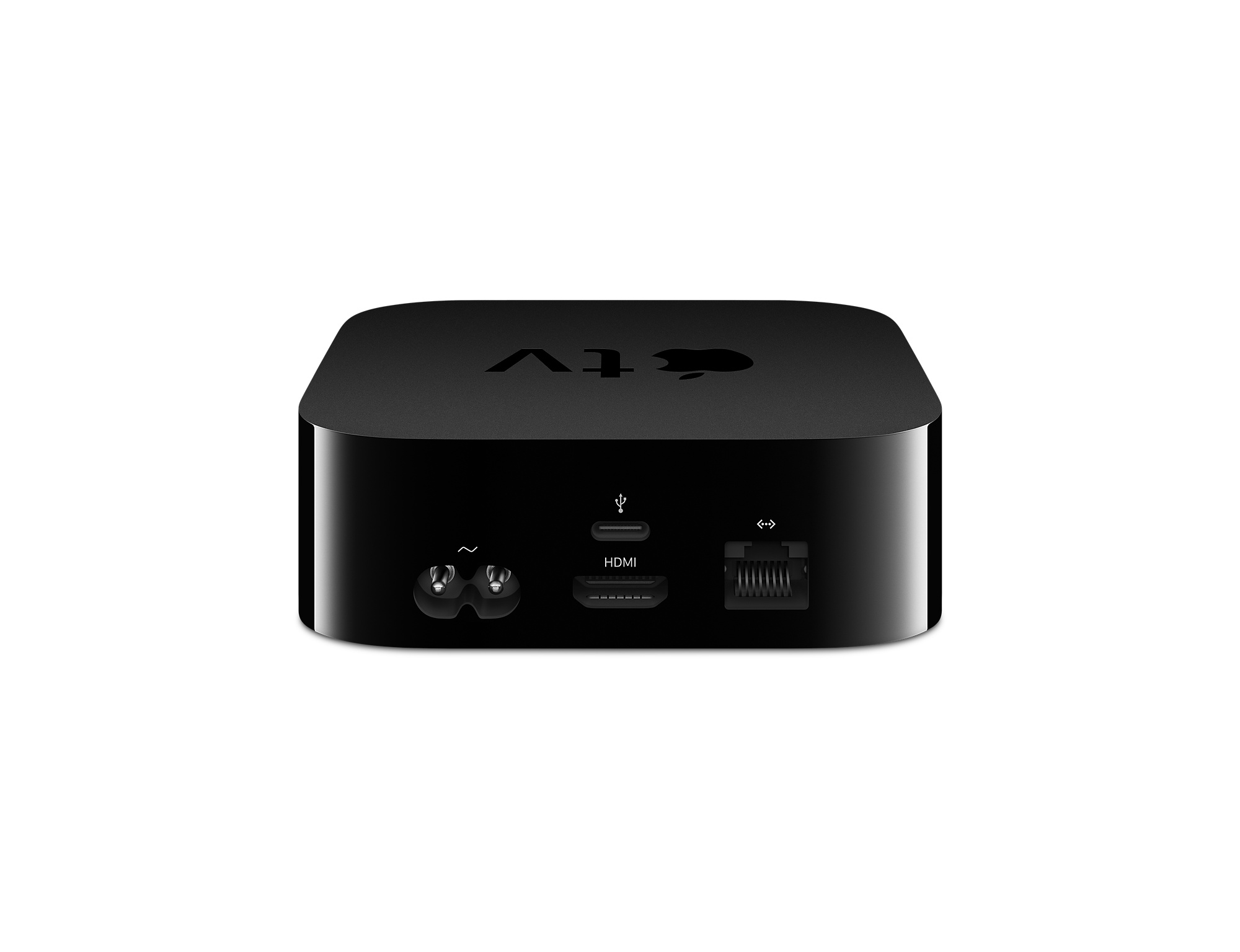 Apple TV back view